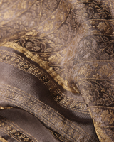 STRIPES AND SATIN - GREY