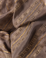 STRIPES AND SATIN - GREY