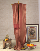 SAANJH CREPE - BURNT ORANGE