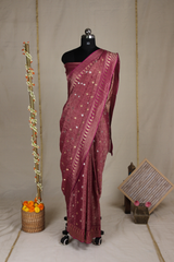 ZARPAAN CREPE - JADE PURPLE