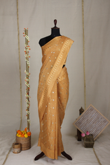 ZARPAAN CREPE - YELLOW