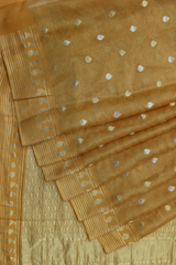 ZARPAAN CREPE - YELLOW