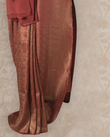 SAANJH CREPE - BURNT ORANGE