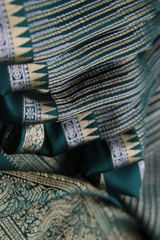 DHARA CREPE - FOREST GREEN