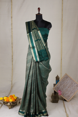 DHARA CREPE - FOREST GREEN