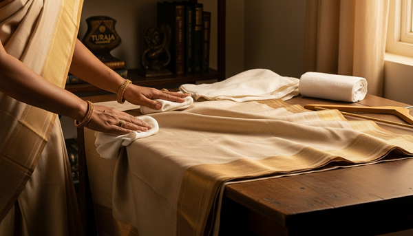 The Heirloom Promise — Preserving the Life of Your Crepe Silk Saree