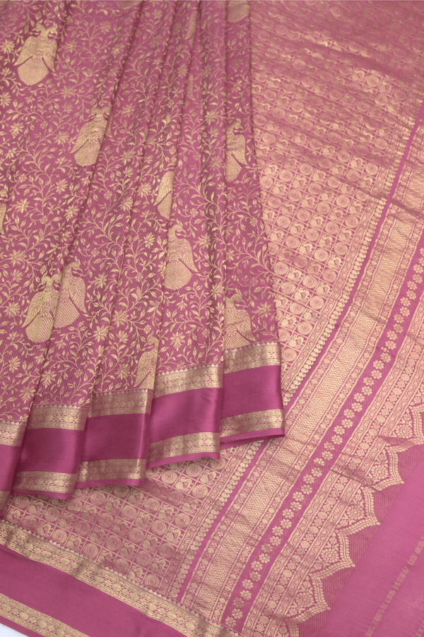 BROCADE CREPE - BLUSH PINK