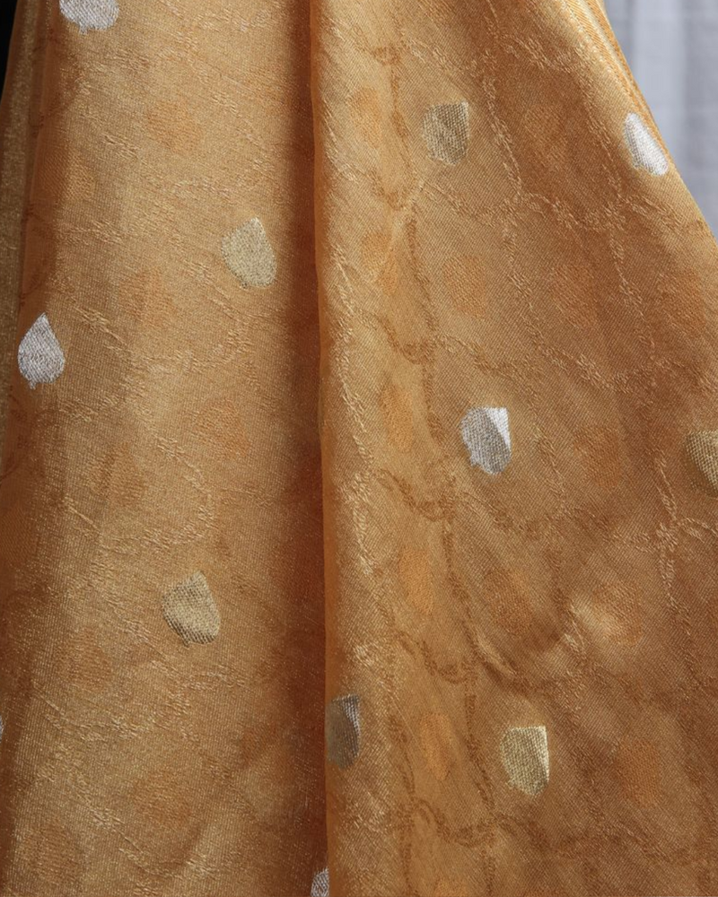 ZARPAAN CREPE - YELLOW