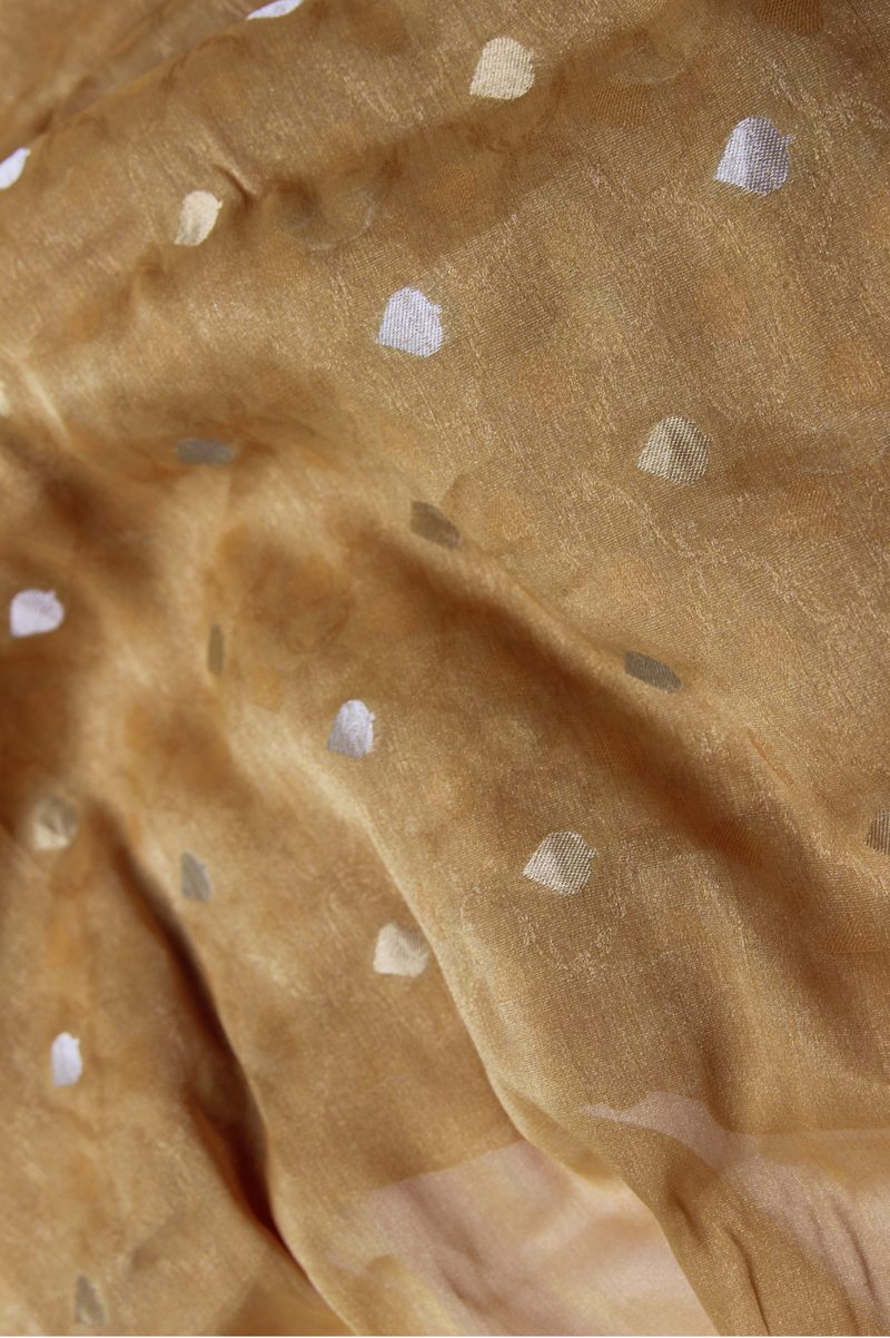 ZARPAAN CREPE - YELLOW
