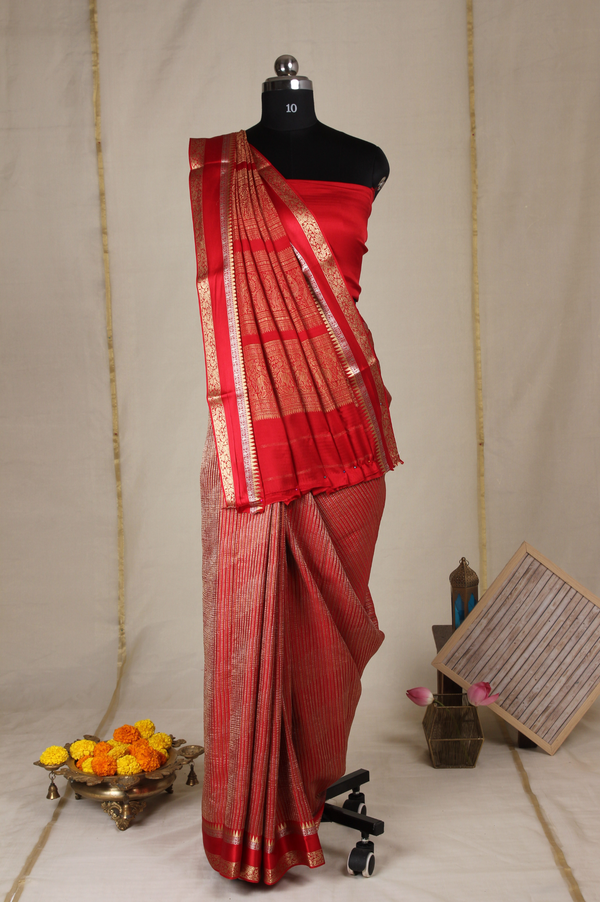DHARA CREPE - RED