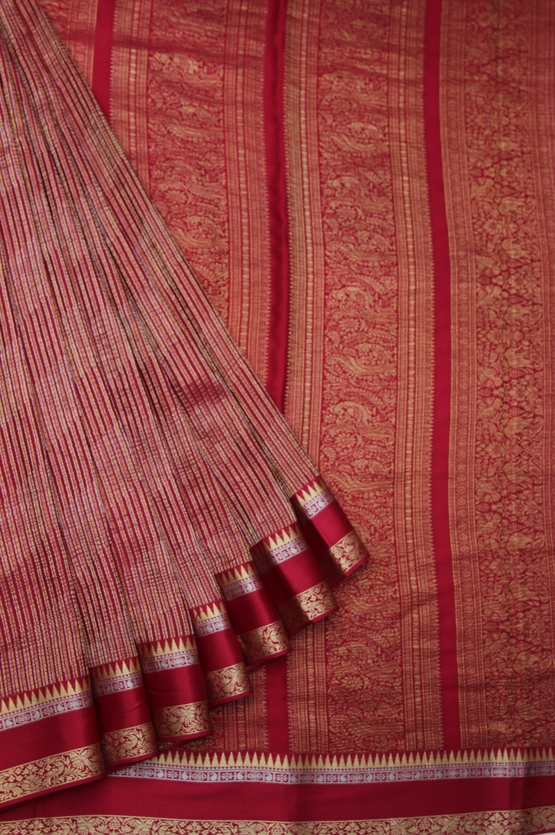 DHARA CREPE - RED