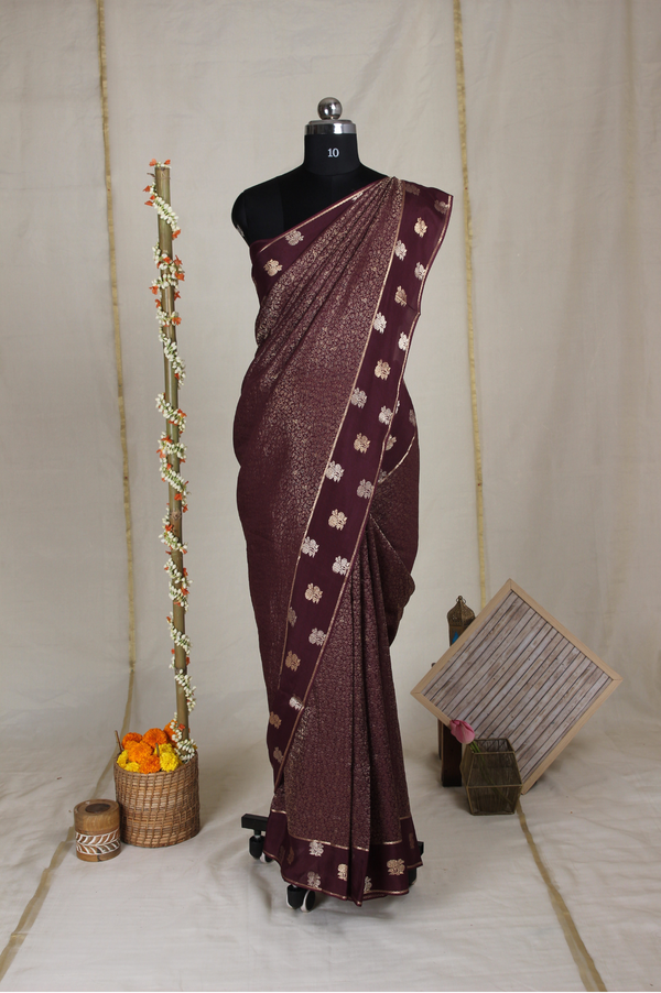 BROSA CREPE - BURNT BROWN
