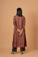 A women wearing pure chanderi Indian wear, ethnic wear for women